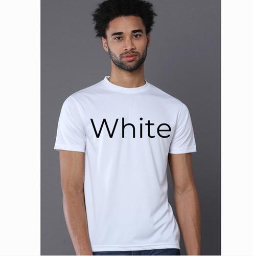 T- SHIRTS Round Neck Poly White