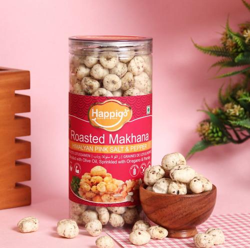 Roasted Makhana - Himalayan Pink Salt & Pepper