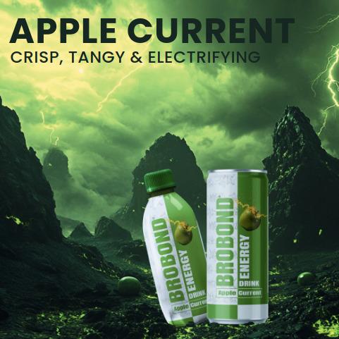 APPLE CURRENT ENERGY DRINK - BROBOND