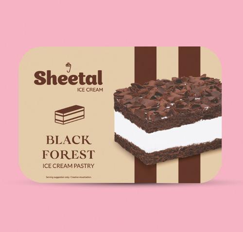 Black Forest Ice Cream Pastry