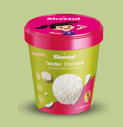Tender Coconut Custard Apple Ice Cream Tub