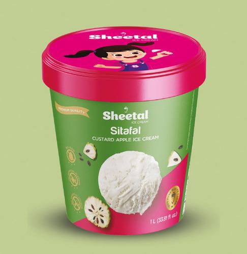 Sitafal Custard Apple Ice Cream Tub