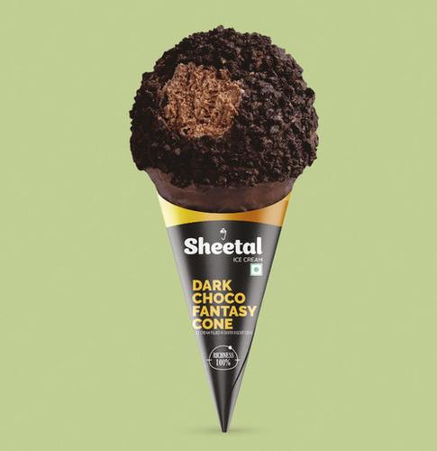 Dark Choco Fantasy Ice Cream Cones