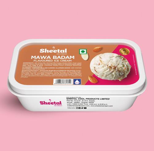 Mawa Badam Flavoured Ice Cream