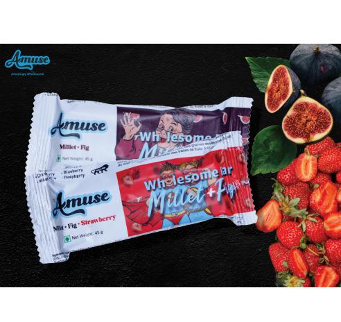 Strawberry Millet Fig Bar