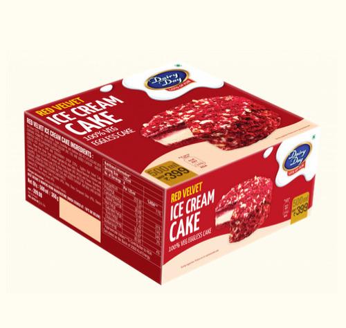Red Velvet Icecream Cake