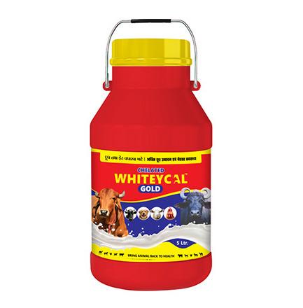 Chelated Whiteycal Gold Animal Feed Supplement 5L
