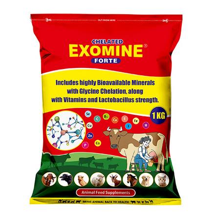 Chelated Exomin Forte Animal Feed Supplement 1kg