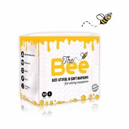 The Bee Tissue Paper Napkin Box 50 Pulls/2Ply