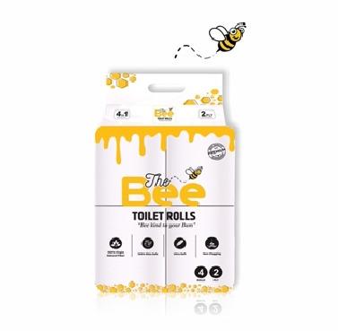 The Bee Toilet Roll (4 in 1) 330 Pulls / 2Ply
