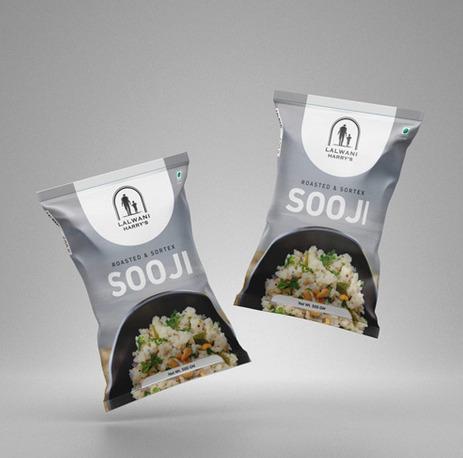 Roasted and Sortex Sooji Flour