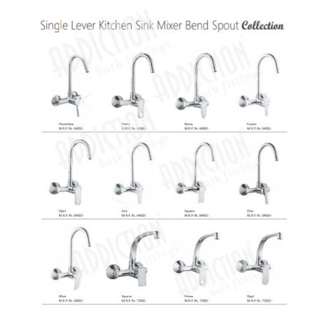 Single Lever Kitchen Sink Mixer Vertical