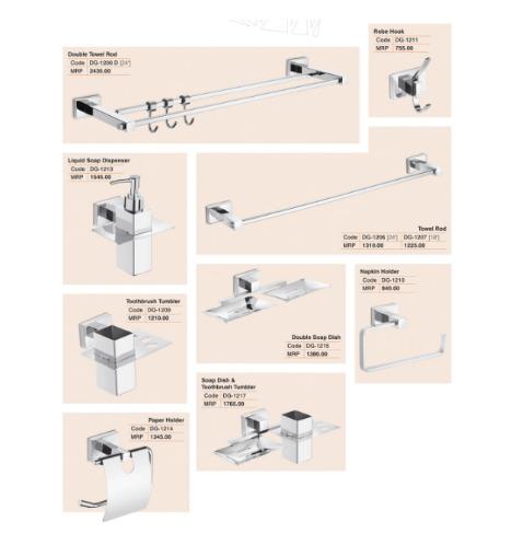 Stainless Steel Orlov Bathroom Accessories