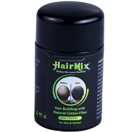 HairMix Hair Fiber for Men & Women - Bottles -3g (Black, Dark Brown, Light Brown)