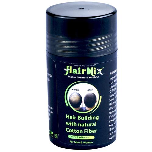 HairMix Hair Fiber for Men & Women - Bottles -20g (Black, Dark Brown, Light Brown)