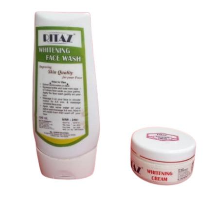 Whitening Face Wash & Cream
