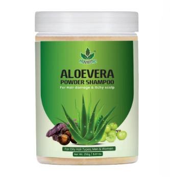 Havintha Natural Amla Reetha Shikakai and Aloevera Powder Shampoo