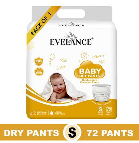 Evelance Baby Dry Pants Small Size Bubble sheet care pants