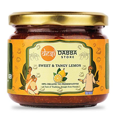 Organic Sweet & Tangy Lemon Pickle