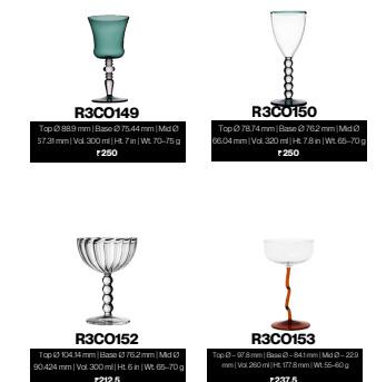 COCKTAIL GLASSES