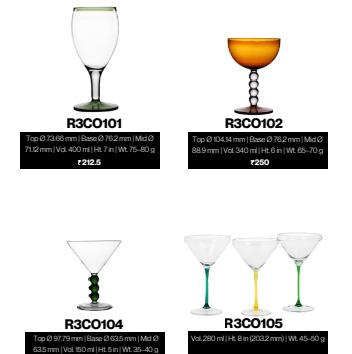 COCKTAIL GLASSES