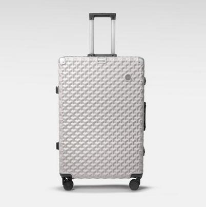 Cubex White Cabin Trolley Bag