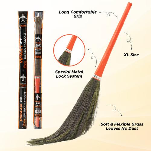 Vimaan Double Nut - Lock 500 Superfast Broom