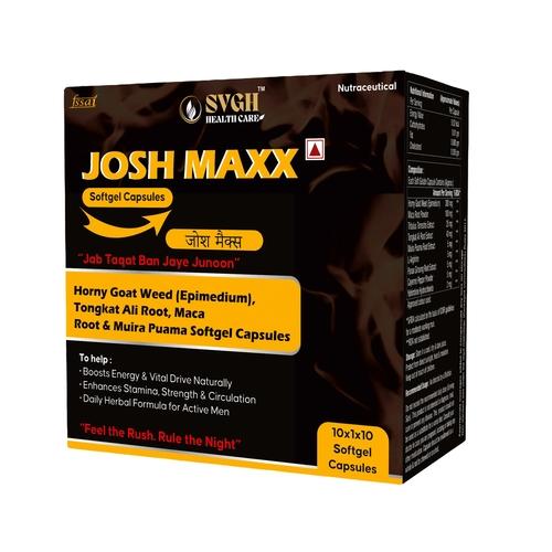 Josh Maxx Capsules (Advanced Ayurvedic Strength & Vitality Formula)