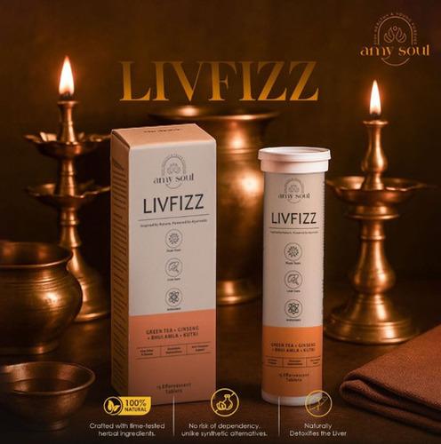 LivFizz - Ayurvedic Liver Detox & Hangover Relief Effervescent Tablets (4 Tabs)