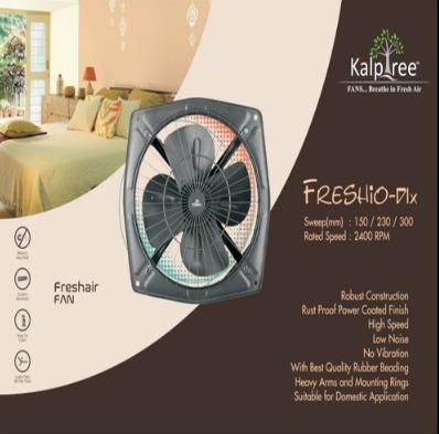  Exhaust Fan - 200mm - FRESHIO-Dlx 