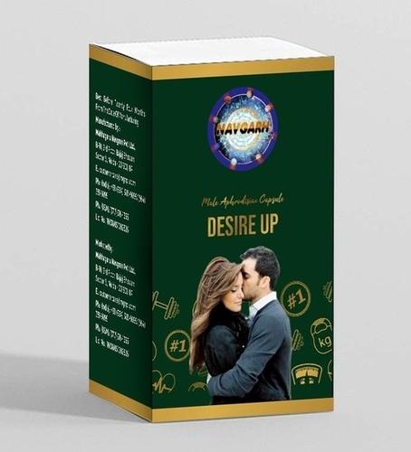 Male Aphrodisiac Capsules : Desire Up - 30 Capsules