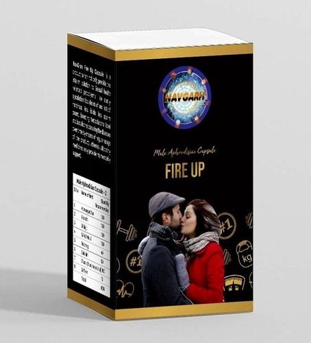 Male Aphrodisiac Capsule : Fire Up - 30 Capsules