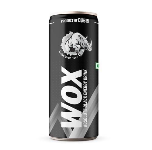 Wox Energy Drink Absolute Black Edition