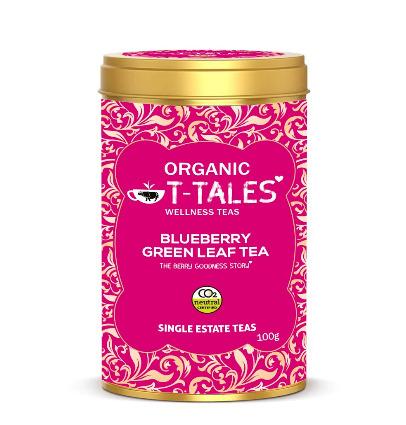 Blueberry Green Leaf Tea