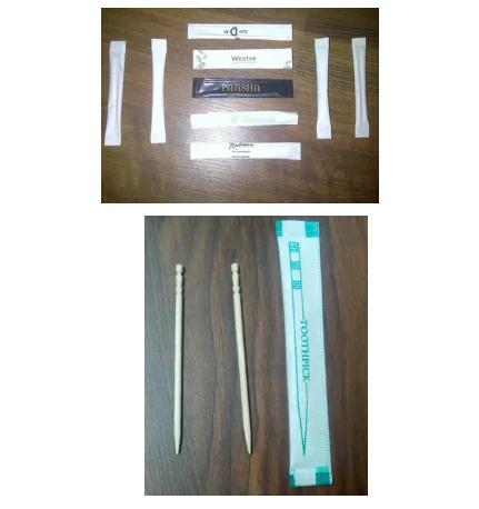 Toothpick Wooden Mint Flavor