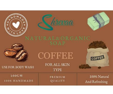 Natural & Organic Hand made Coffee Bath soap