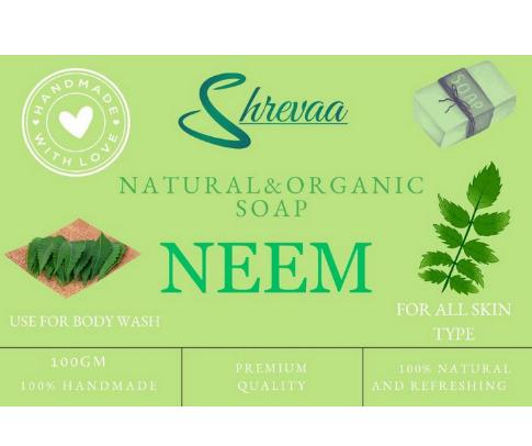 Natural & Organic Hand made Neem Bath soap