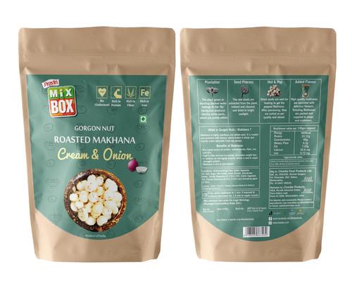 Roasted Makhana Cream and Onion