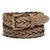 Braided Leather Belt