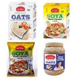 Oats, Soya Nutri chunks