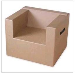 Eco Friendly Life Sized Cardboard Box
