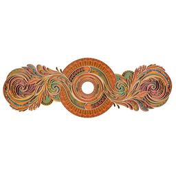 Intricate Swirl 3D Wood Wall Art