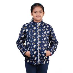Chombooka Don't Give Up Prints Girls Jacket