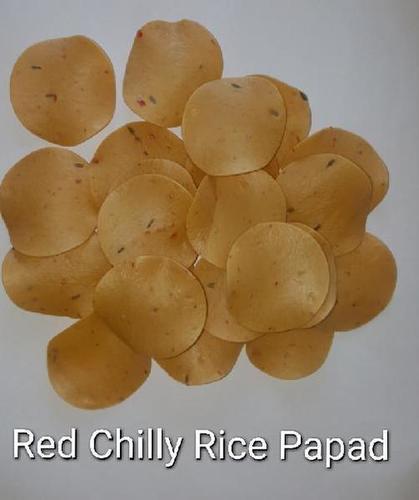 Red Chilly rice papad