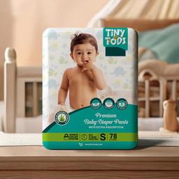 Tiny Tods premium baby diaper | S (small) | 78 Diapers