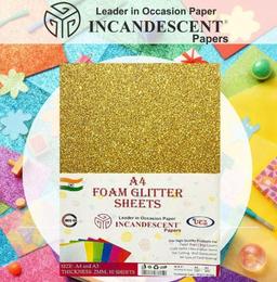 A4 Foam Glitter Sheet
