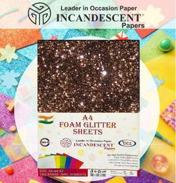 A4 Foam Glitter Sheet