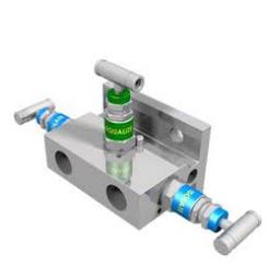3 Way T Type Manifold Valve