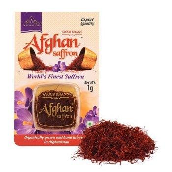 Organically Grown Premium Quality Afghan Saffron Kesar (1g)
