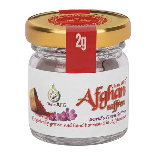100% all natural premium Quality A+ Certified Grade Afghan Saffron (2g)